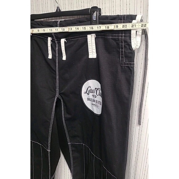 Size A3 BJJ Brazilian Jiu-Jitsu Gi MMA (uniform) Black White Trim w/ Travel Bag - Picture 6 of 13